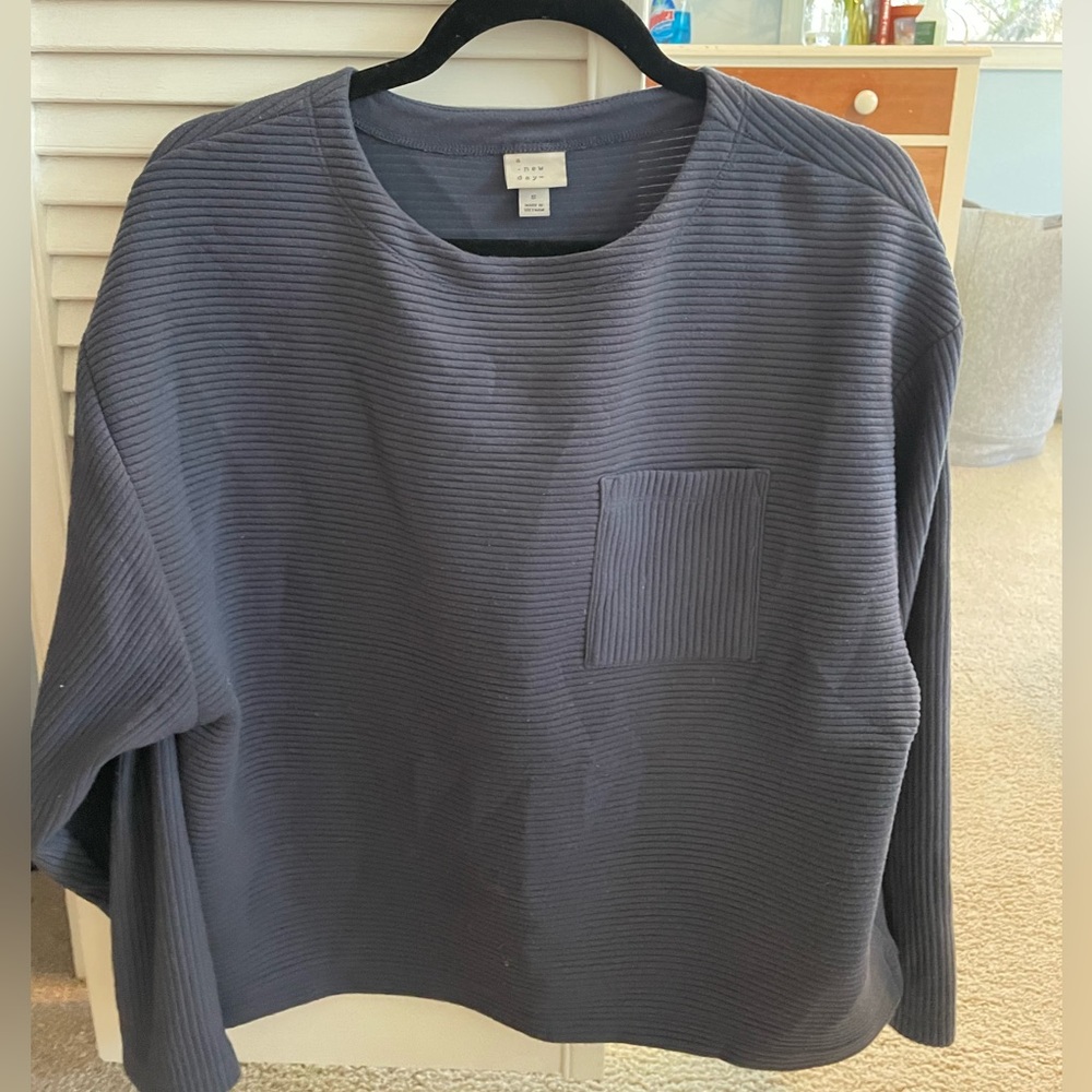 A New Day Blue Sweater